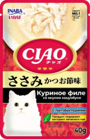 Inaba Чао пауч для кошек куриное филе