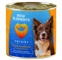 New Elements для собак Индейка 1 индейка "Gastrointestinal SD", 340 гр