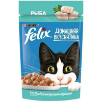 Феликс Домашняя Вкуснятина 75г д/к рыба*26