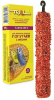 Триол Стандарт палочки для попугаев с медом 3шт. 80 г