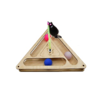 Игр.компл. GoSi д/к Треугольник с шар. c игрушкой 32х28х3.6cм