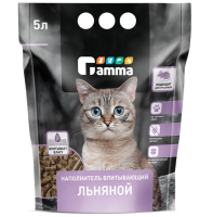 Наполнитель ГАММА впитывающий льняной 5 л