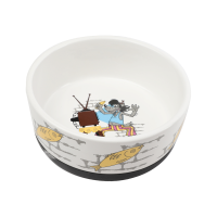 Triol СОЮЗМУЛЬТФИЛЬМ Миска для животных керамическая на резинке "Волк" (0.45 л)