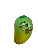 L-454 Игрушка латекс "тропический фрукт манго" 11,3 см