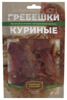 Деревенские лакомства Гребешки куриные для собак 50г