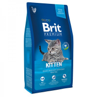 Brit Premium Cat Kitten. Сухой корм для котят, беременных и кормящих кошек, с курицей.