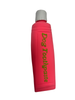 Игрушка для собак "Зубная паста" из латекса, 17 см Чистый котик (розовый LT2303001)