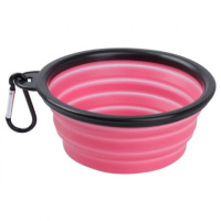 Миска складная силиконовая для животных STEFAN, размер S, WF72909, черный (450 мл S)