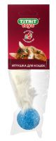 TiTBiT Хвост кроличий [игрушка для кошек]-мягкая упаковка