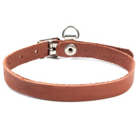 Ошейник кожа безразмерный 12 мм * 360 мм