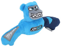 Игрушка для собак JOYSER Squad mini Медведь J-Bear с пищалкой S/M голубой, 19 см