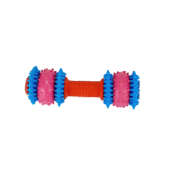 Игрушка для собак Зубочес гантель с кольцами 15 см Дельта