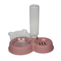 ДОГМАН Миска двойная с автоматической поилкой