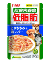 Inaba Ciao куриное филе куриная печень в желе для собак