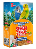 Seven Seeds корм для волнистных попугаев с витаминами и минералами 500 г.