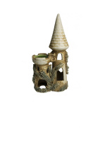 Россия Замок острый с башней 3*6*11 см.