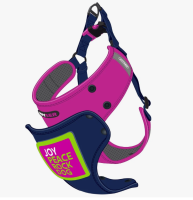 Мягкая шлейка для собак JOYSER Walk Mood Harness (S розовая)