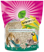 Зверье мое Наполнитель грызунов кукурузный 3,5 кг. средняя фракция (1,5кг)