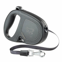 Рулетка FLIPPYONE S черная,лента 4м 15кг