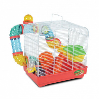 Триол Клетка для грызунов с переходами 236YDB, эмаль, 330*230*240 мм.