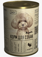 Mypets. Консервы для собак. Индейка 340гр (340гр)
