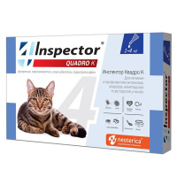 Inspector Инспектор Квадро К д/кошек (1-4 кг)