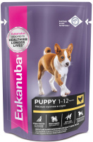 EUK пауч для щенков курица 85г