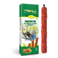Триол Стандарт палочки для попугаев с медом 3шт. 80 г