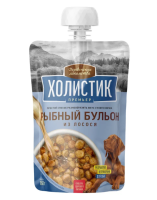 Деревенские лакомства "Холистик Премьер" для собак «Рыбный бульон из лосося», 160г