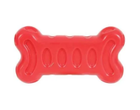 ZOLUX, Игрушка из термопластичной резины "Кость", серия Бабл, красная, 19 см