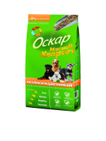 Оскар д/с сух.взр/все/пор.13кг мясной квартет