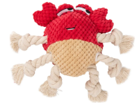 Игрушка Mr.Kranch для собак Краб 22*20 см красная