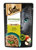 Шеба пауч Ломтики утка с яблоками в соусе 75 г 1*28