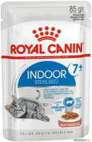 Royal Canin Индор стерилайзд7+ соус 28*85г