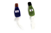 Petpark игрушка для кошек 2 бутылочки с перьями 19 см разноцветные, хрустящие