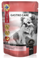Secret For Pets Gastro Care. Влажный корм для собак с чувствительным пищеварением, кусочки индейки в соусе, 85 гр.