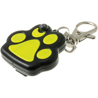 Маячок-адресник в форме лапки со светоотражателем на карабине 1013 Пет Лайн