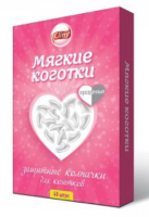 Cliny Мягкие коготки, прозрачные, 40 шт. [уценка]