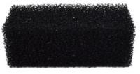 Акв. Губка прямоугольная ретикулированная черная №1, 4х4,5х11 см
