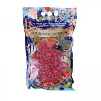 Золото Морей Мраморная крошка КРАСНАЯ 5-10мм 3,5кг Г-26