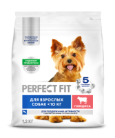 Перфект Фит сухой корм для собак мини пород с говядиной (1,2 кг)
