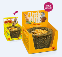 Little One Цветочное лукошко, лакомство для всех видов грызунов, 140 г. [уценка]