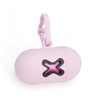 Камон Диспенсер для пакетов "CITYGO" (розовый)