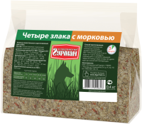 Четвероногий Гурман Каша 4 злака с овощами,пакет 400гр.