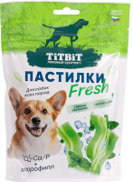Титбит Лакомство для собак Пастилки Fresh 130г