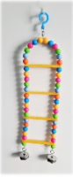Игр. д/птиц Лестница из бусин 01 70*280*20 мм Бриллиант