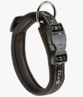 Ошейник SPORT DOG C25/45 с мягкой подкладкой, светоотражающий, серый