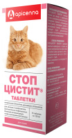 Апиценна Стоп-Цистит д/кошек ТАБЛЕТКИ [15таб] АПИ-САН