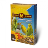 Верные друзья Корм для птиц с фруктами и овощами, 500 г.
