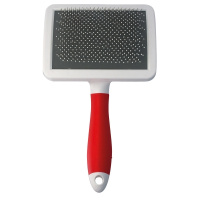 Пуходёрка ZooOne РЕД пластик с каплей Пет-лайн (большая 468310L)